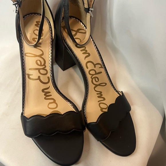 Sam Edelman  New Black High Heel Slingback Pumps - Picture 4 of 6